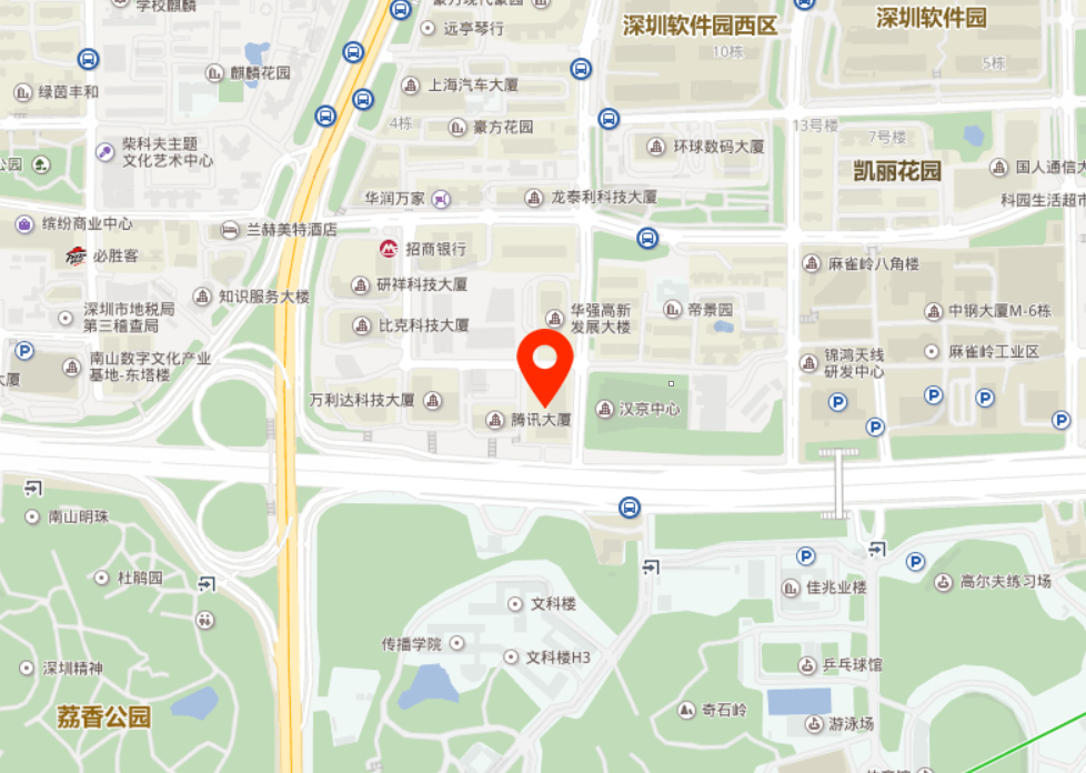 大族科技中心地图位置